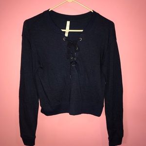 Cropped sweater